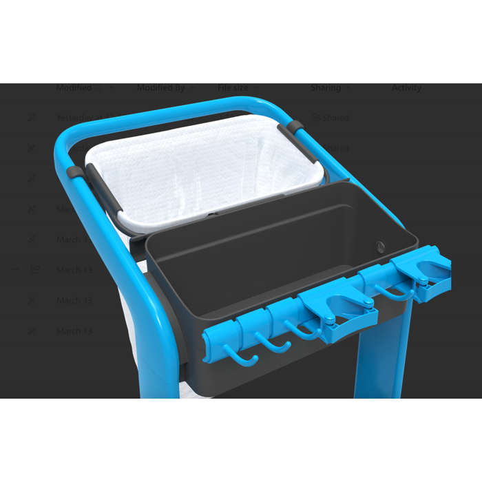 Vikan 579018 HyGo Waste Bag Holder Kit