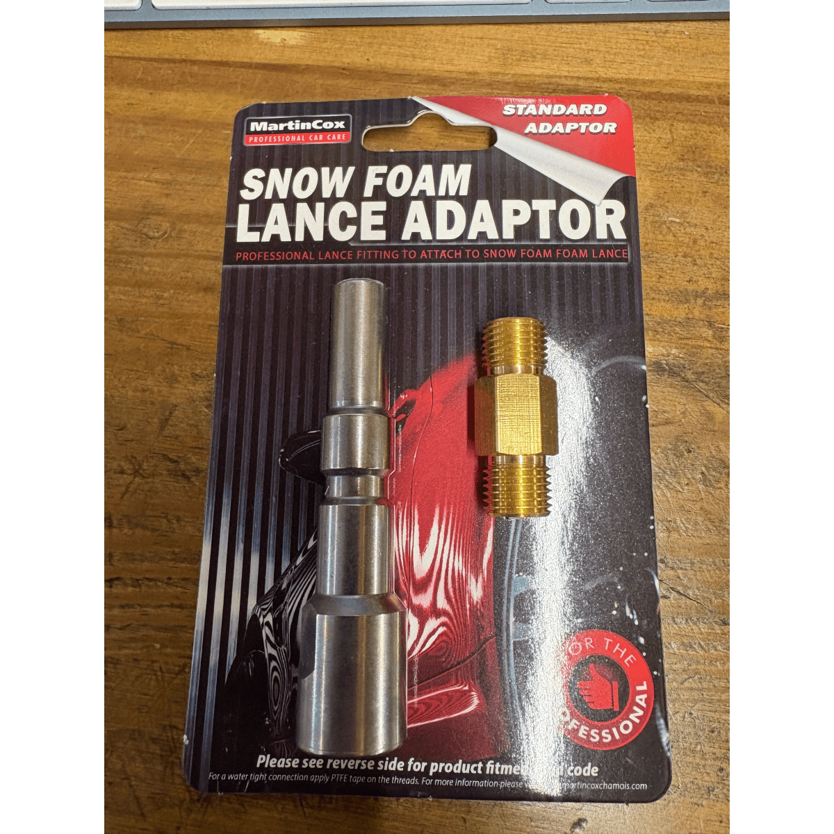 Martin Cox Snow Foam Lance Adaptor for Nilfisk Pro & Spigot Fittings - Auto Rae-Chem