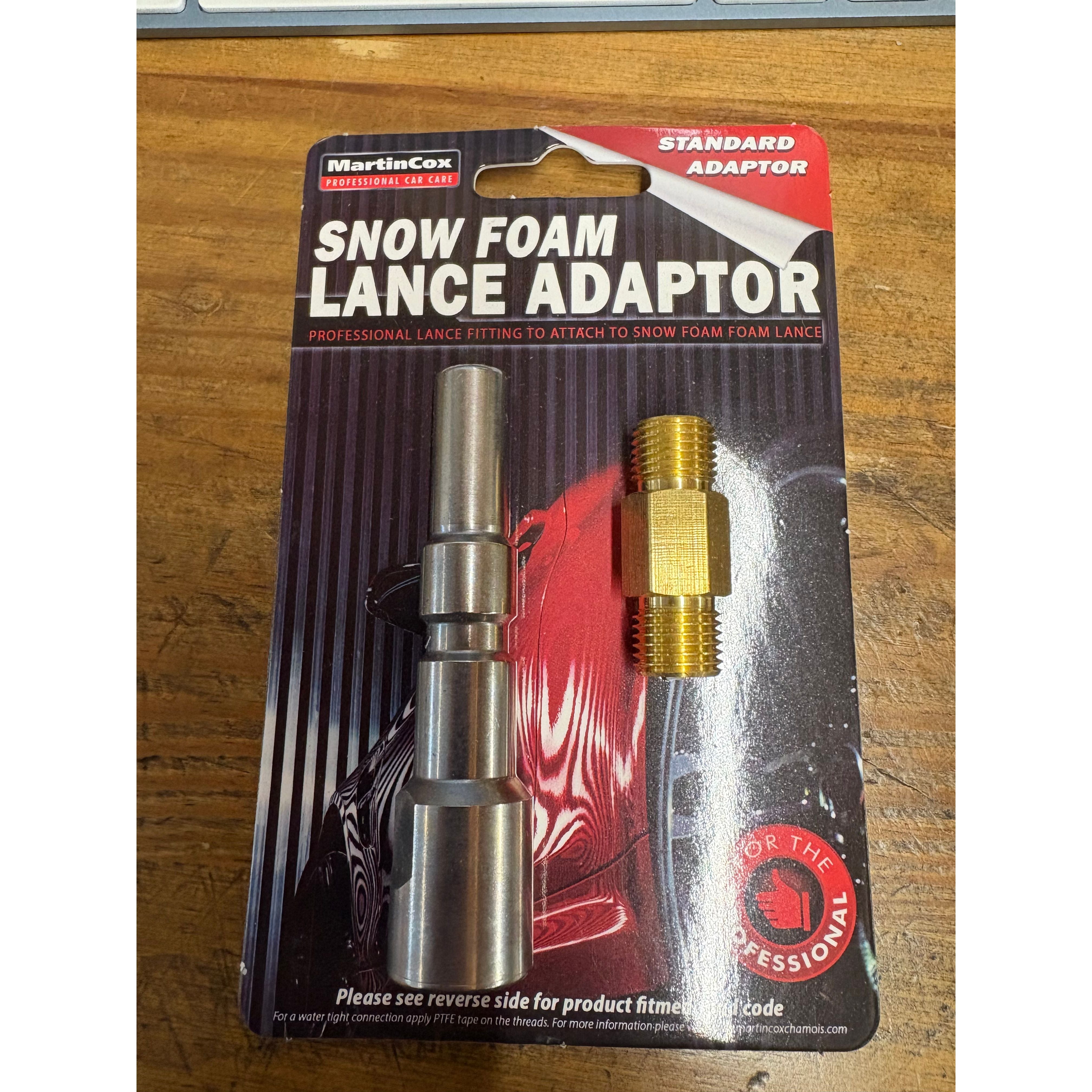 Martin Cox Snow Foam Lance Adaptor for Nilfisk Pro & Spigot Fittings
