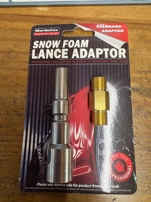 Martin Cox Snow Foam Lance Adaptor for Nilfisk Pro & Spigot Fittings