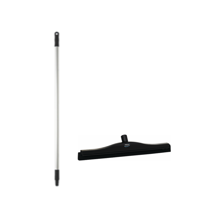 Vikan Floor Squeegee 60cm Mop Wet Shower with Handle Industrial Heavy Duty