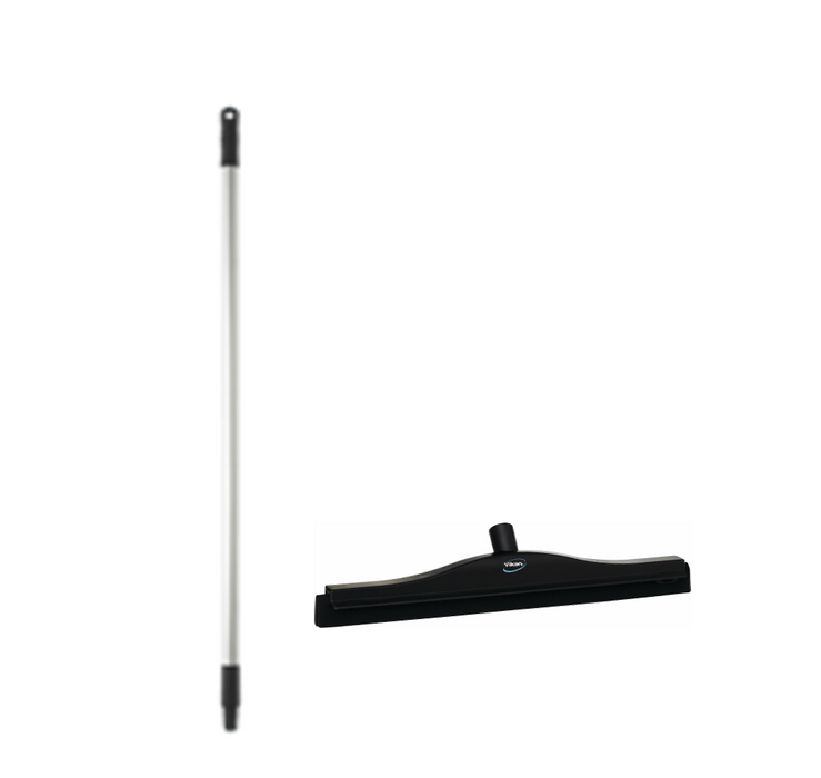 Vikan Floor Squeegee 60cm Mop Wet Shower with Handle Industrial Heavy Duty