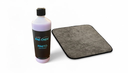 Auto Rae-Chem Finito Quick Detailer 1L + Trigger & Vikan Drying Cloth