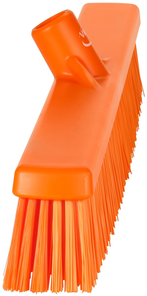 Vikan 31947 Orange Broom 610mm Soft/Hard Bristles Hygienic Floor Brush