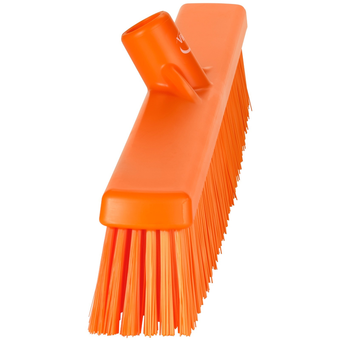 Vikan 31947 Orange Broom 610mm Soft/Hard Bristles Hygienic Floor Brush