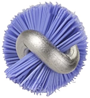 Vikan 53758 Tube Brush – Ø10 mm x 500 mm, Hard Bristles, FDA Compliant (Glass & Fork), Purple – Tube, Bottle & Machinery Crevice Cleaning Brush