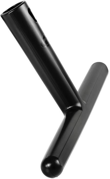 Vikan 47649 T-Bar for Wash Fleece, Threaded, 350 mm, Black