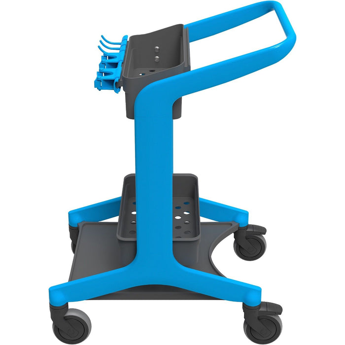 Vikan 5700 HyGo Mobile Cleaning Station Janitor Cart Shadow Board