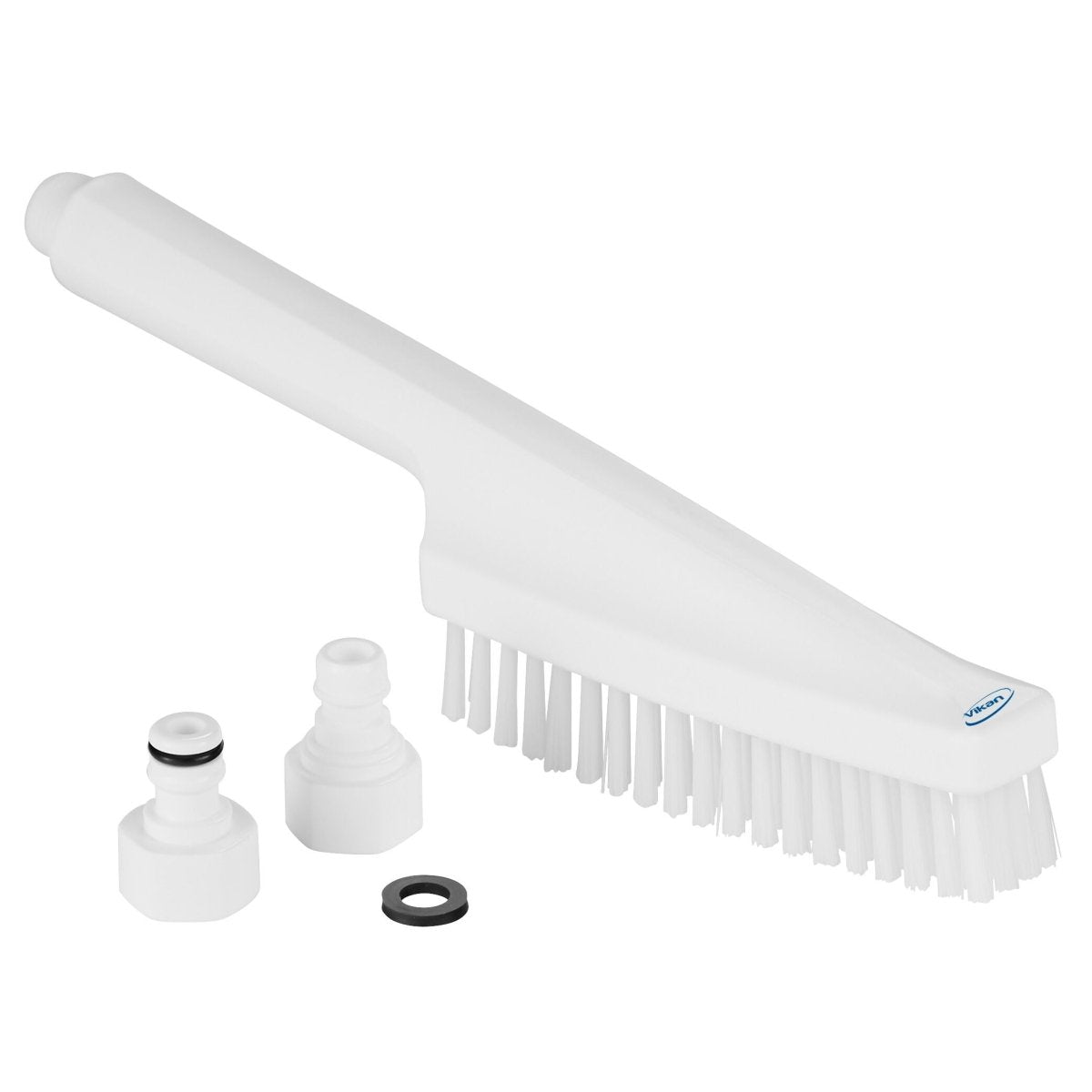 Vikan 7057-5 Water Fed Hand Brush | Fits Gardena & 1/2" Coupling - Auto Rae-Chem