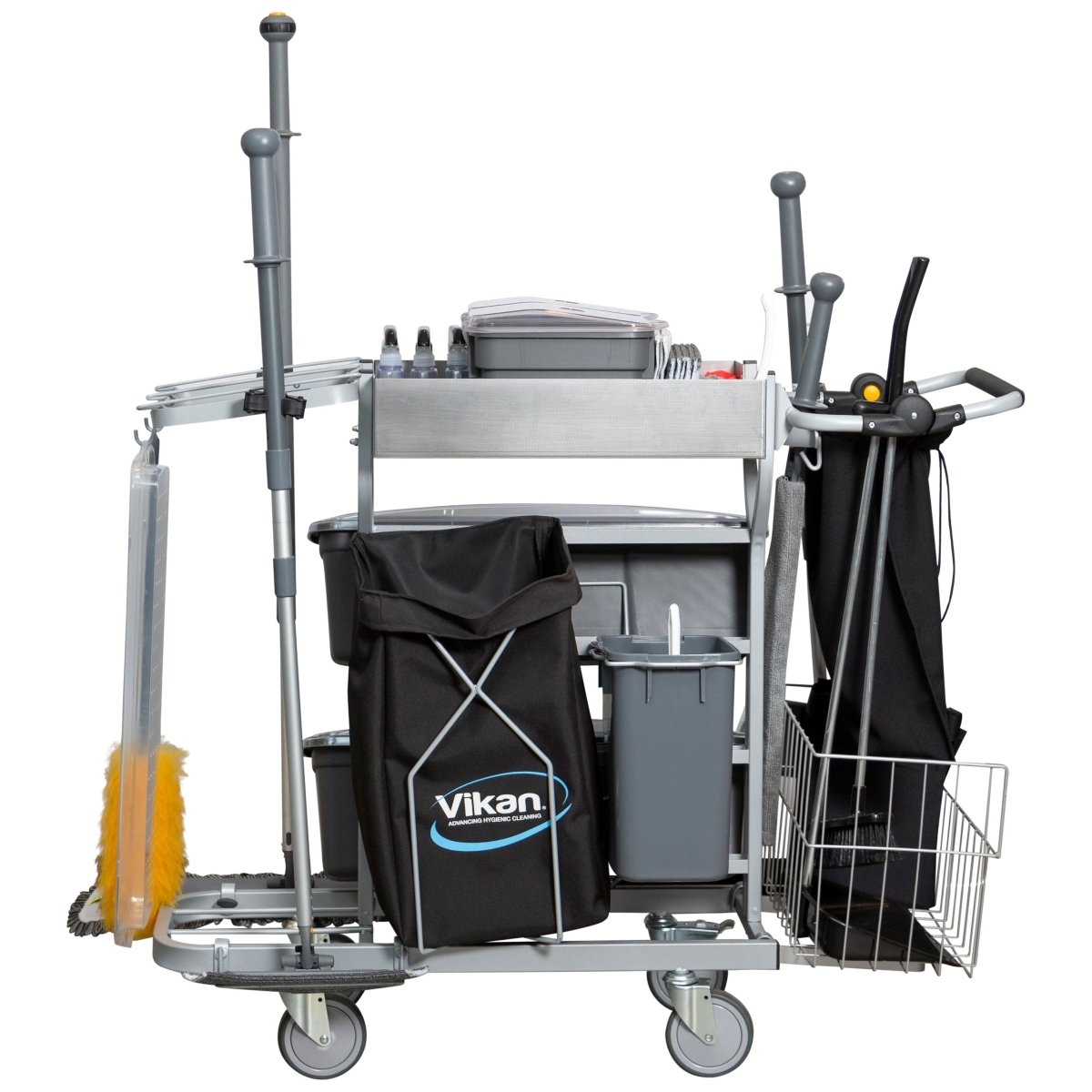 Vikan 990125 Restroom Cleaning Package, System Size 60 cm, Grey - Auto Rae-Chem