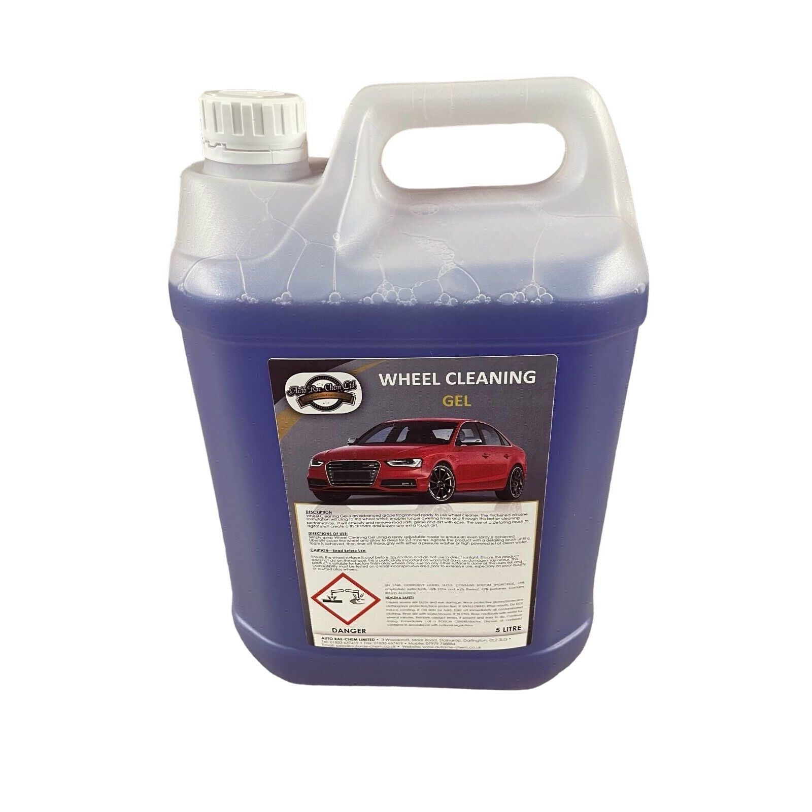 Auto Rae-Chem Advanced Wheel Cleaning Gel Grape Scented 5L | Auto Rae-Chem