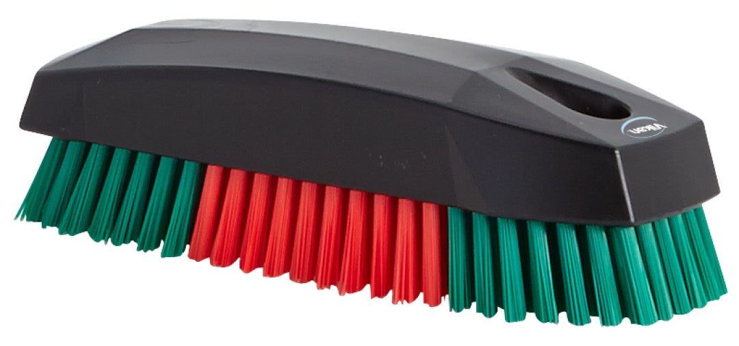 Vikan Convertible Carpet Fabric Brush Professional Stiff Bristle Detail Brush - View 2 | Auto Rae-Chem
