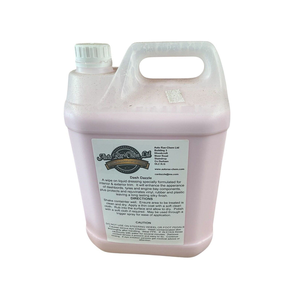 Auto Rae-Chem Dash Dazzle Trim & Tyre/Engine Dressing Protect Shine 5L NEW IMPROVED