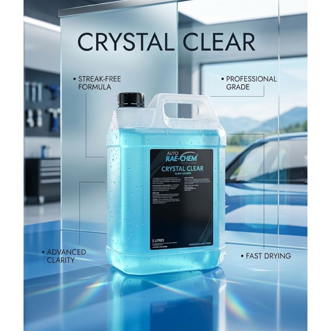 CrystalClear – Premium Streak-Free Glass & Window Cleaner
