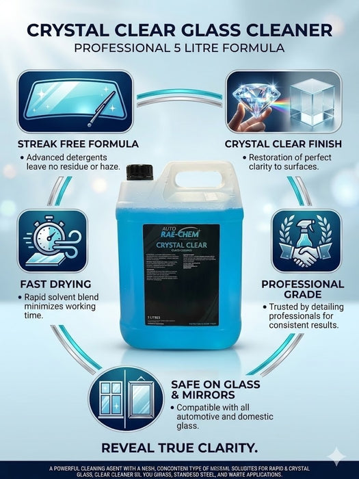 Auto Rae-Chem CrystalClear Premium Glass & Window Cleaner