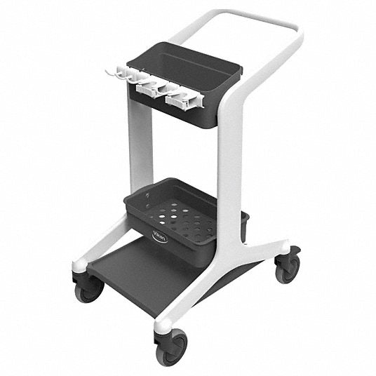 Vikan HyGo Mobile Cleaning Station Janitor Cart in 6 Colours