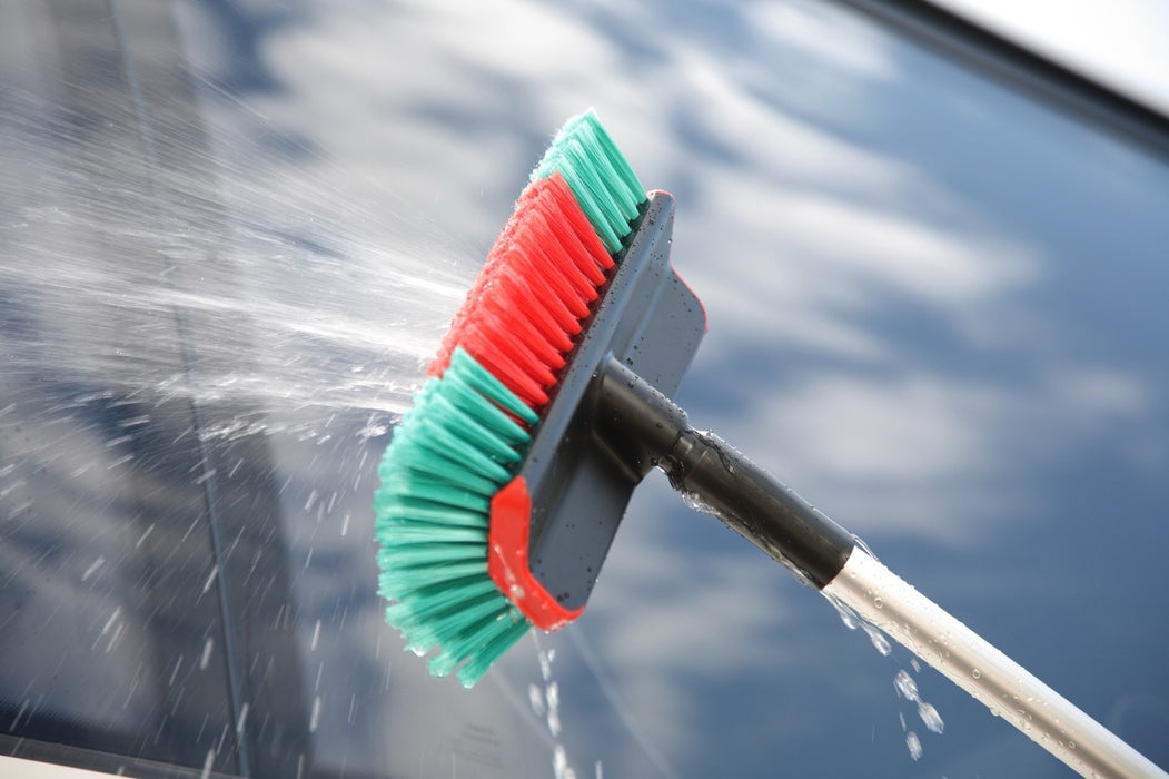 Professional Soft Car Wash Brush – Vikan Water Fed High-Low 524752
