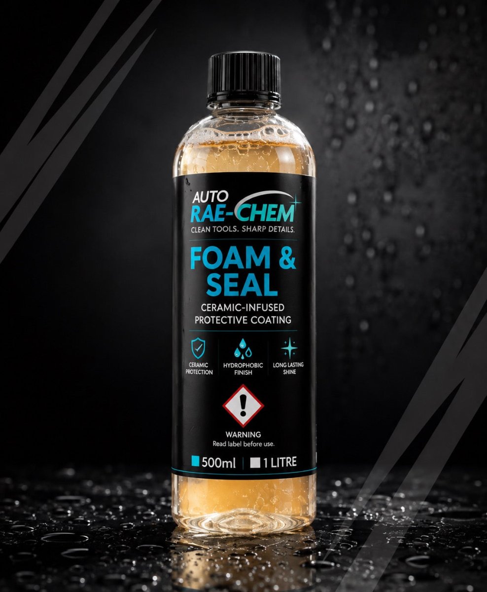Foam & Seal – Ceramic-Infused Hydrophobic Foam Lance Coating - Auto Rae-Chem