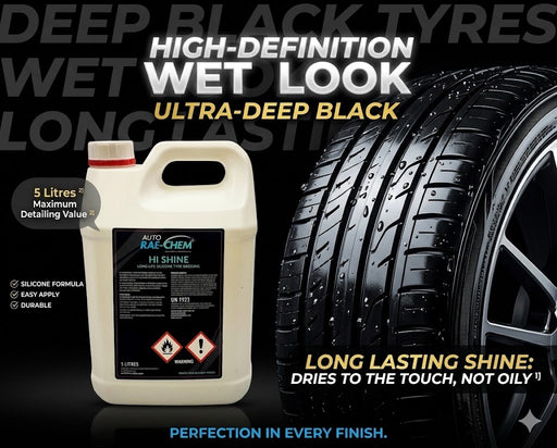 Auto Rae-Chem  Hi-Shine Long Life Silicone Tyre Dressing