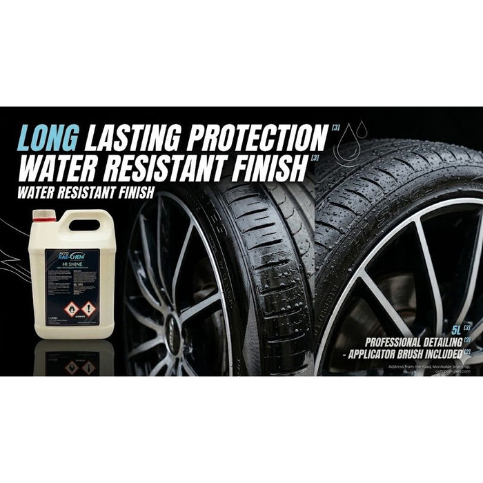 Auto Rae-Chem  Hi-Shine Long Life Silicone Tyre Dressing