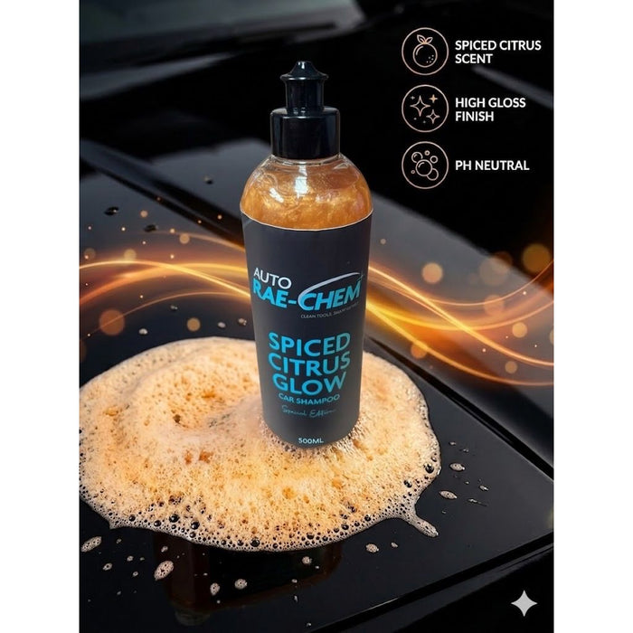 Spiced Citrus Glow – pH Neutral Wax Safe Car Shampoo