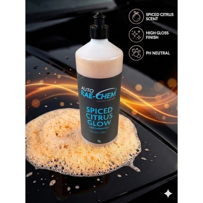 Spiced Citrus Glow – pH Neutral Wax Safe Car Shampoo