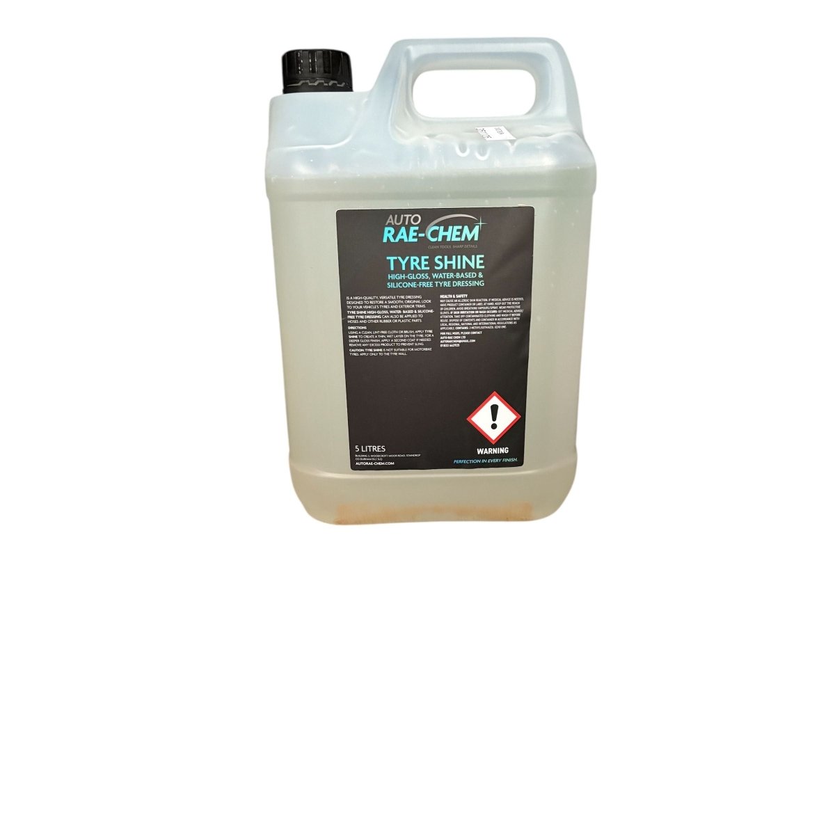 Tyre Shine Dressing – Wet Look Gloss Finish for Rubber & Trim - Auto Rae-Chem