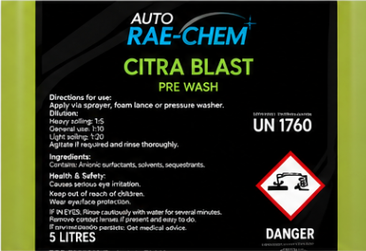 Citrus Snow Foam & Pre-Wash Bundle – Includes Free Wash Mitt