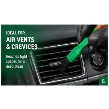 Vikan 556052 Professional Car Detailing Brush Set 7 Piece - View 5 | Auto Rae-Chem