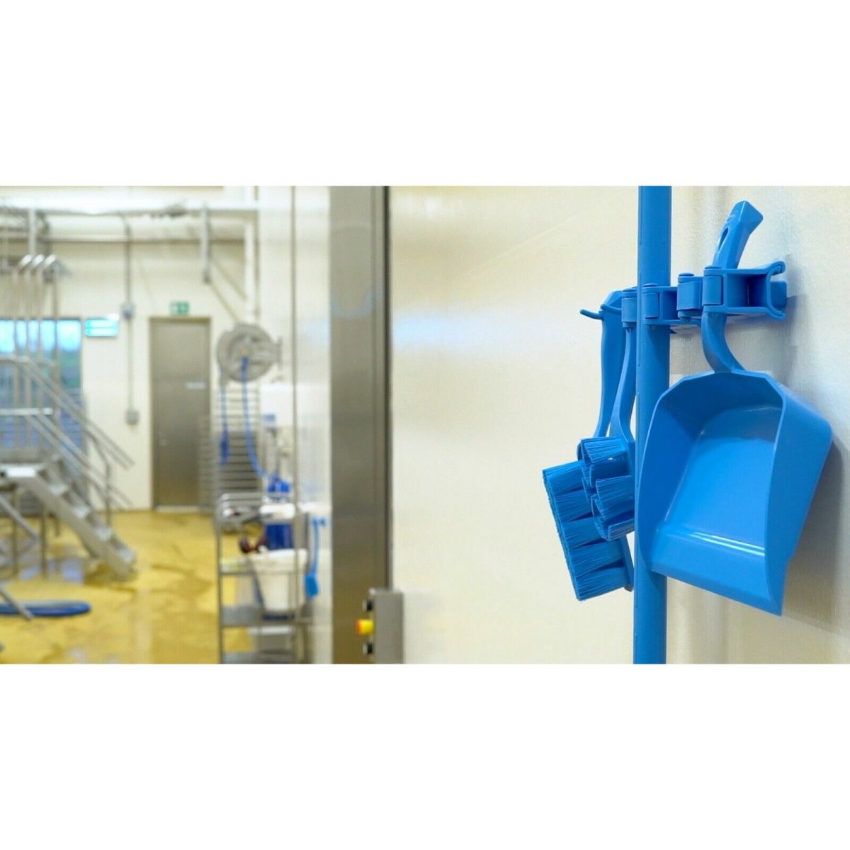 Vikan Hygienic Hi-Flex Wall Bracket System in 12 colours - Auto Rae-Chem