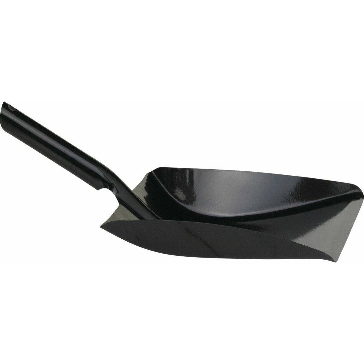 Vikan 558552 Metal Dustpan, 245 mm Length, Black, - Auto Rae-Chem