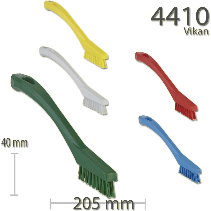 Vikan 4401 Stiff Detail Brush Fabric Carpet Kitchen Car Pet Hairs | Auto Rae-Chem