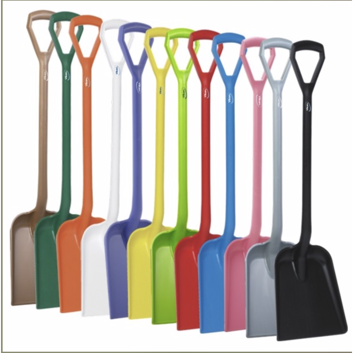 Vikan Lightweight Horse Stable Shovel Strong Durable Rust-Proof Plastic | Auto Rae-Chem