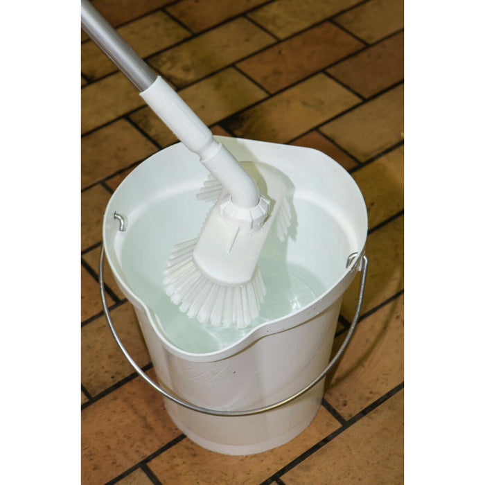 Vikan High Quality 12 Litre Bucket / Pail With Stainless Steel Handle 5686n