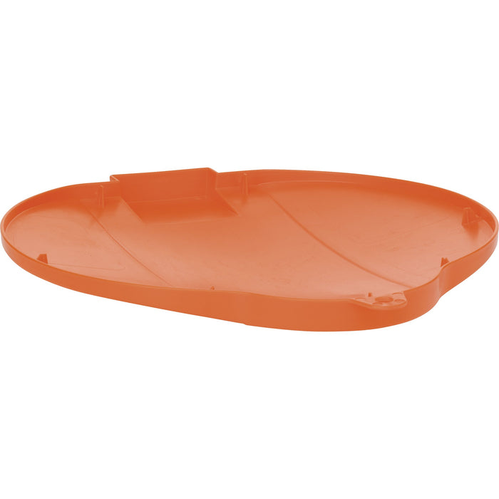 Vikan 56877 Sp-On Pail Lid, 3 gal, Orange