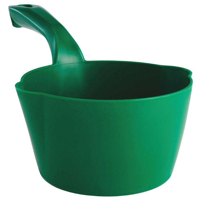 Small Hand Scoop, Green, 11-39/64" L