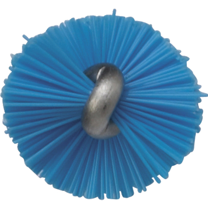 Vikan 53543 Tube Brush, Polyester, 1/2" x 7-7/8" OAL, Blue