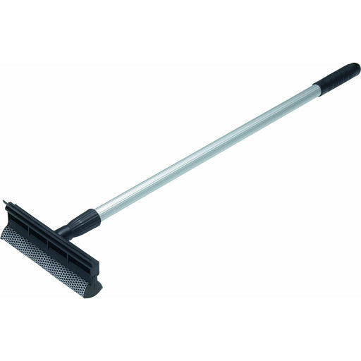 Vikan 473952 Windscreen Scraper with Sponge and Telescopic Handle, Black, 710 mm Length, 80 mm Width, 65 mm Height