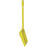 Vikan Shovel Large Lightweight Strong Durable Plastic Rust Proof Food Snow Muck (Yellow)