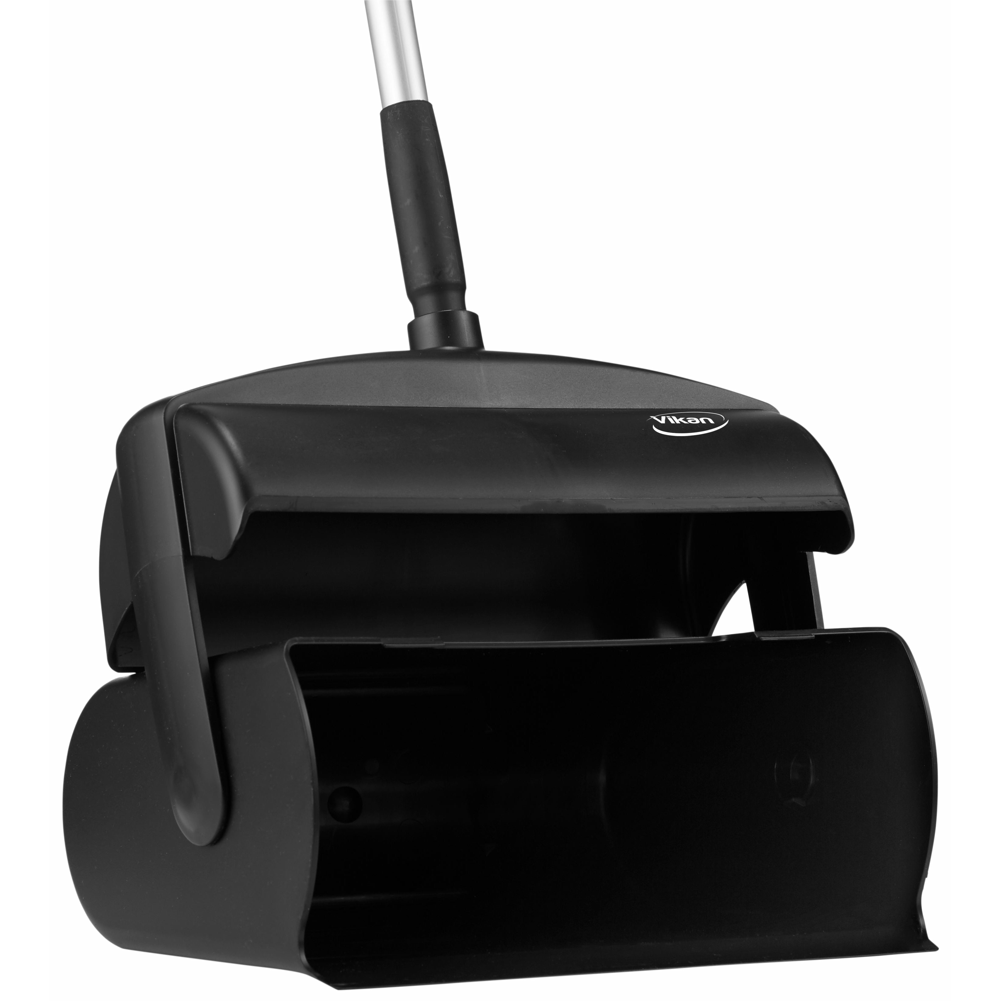 Vikan Dustpan Set Closable with Broom 370mm - View 4 | Auto Rae-Chem
