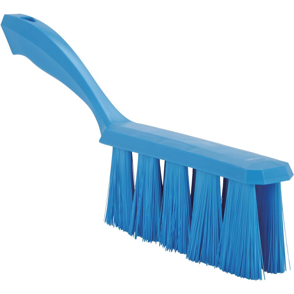Vikan 45853 UST Bench Brush, Medium, Blue