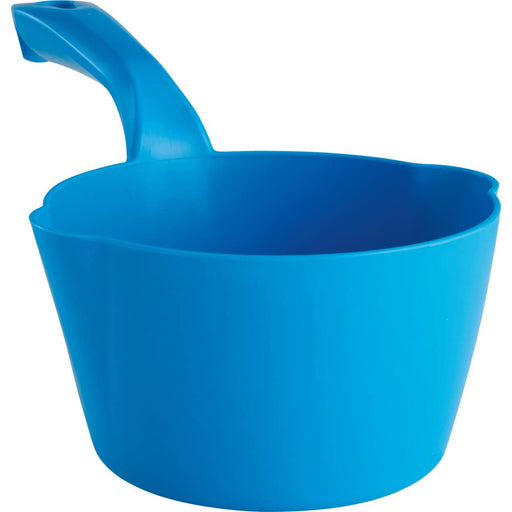 Vikan 56813 Round Scoop, 32 oz, Blue