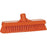 Vikan 70607 Deck Scrub, 11-3/4" Polyester Bristle, Orange