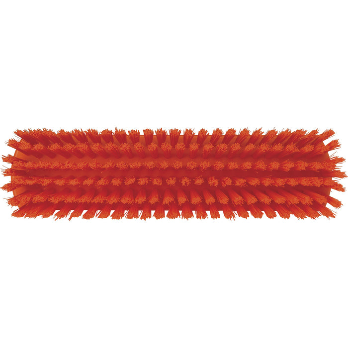 Vikan 70607 Deck Scrub, 11-3/4" Polyester Bristle, Orange