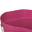 Vikan 56861 Durable Polypropylene Hygiene Bucket/Pail, Stainless Steel Handle, 12 Litre, Pink