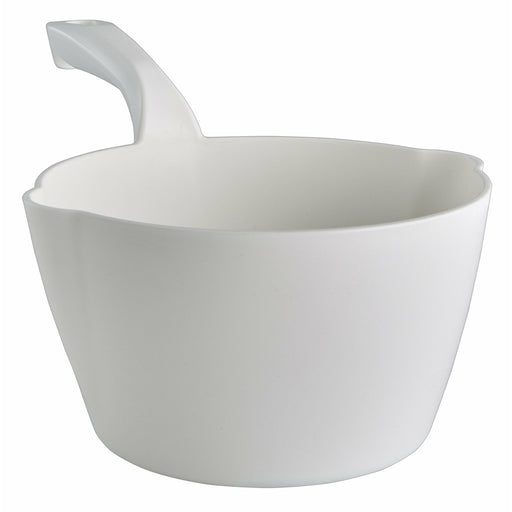 Vikan 64 oz. Round Scoop, White