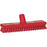 Vikan 70414 Stiff Bristle Deck Scrub, 10-3/4" Polyester, Red