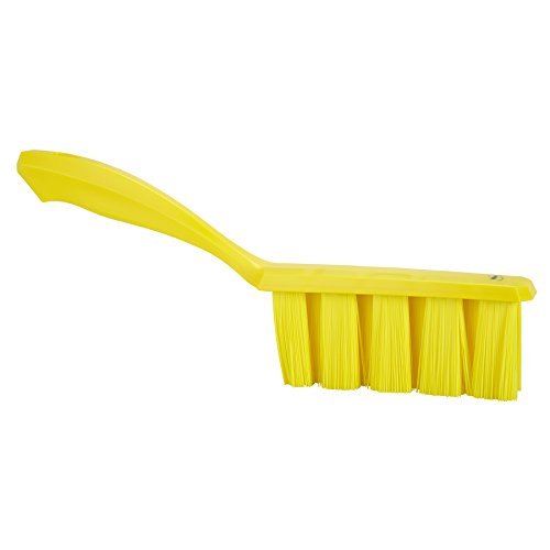 Vikan 45856 UST Bench Brush, Medium, Yellow