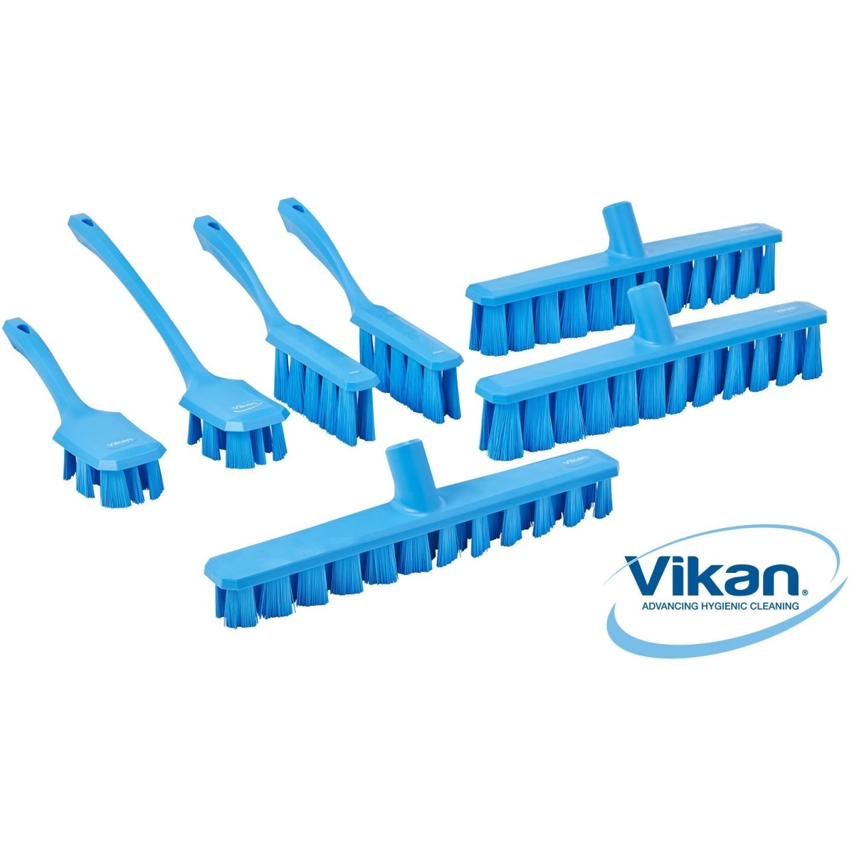 Vikan 45856 UST Bench Brush, Medium, Yellow - Auto Rae-Chem