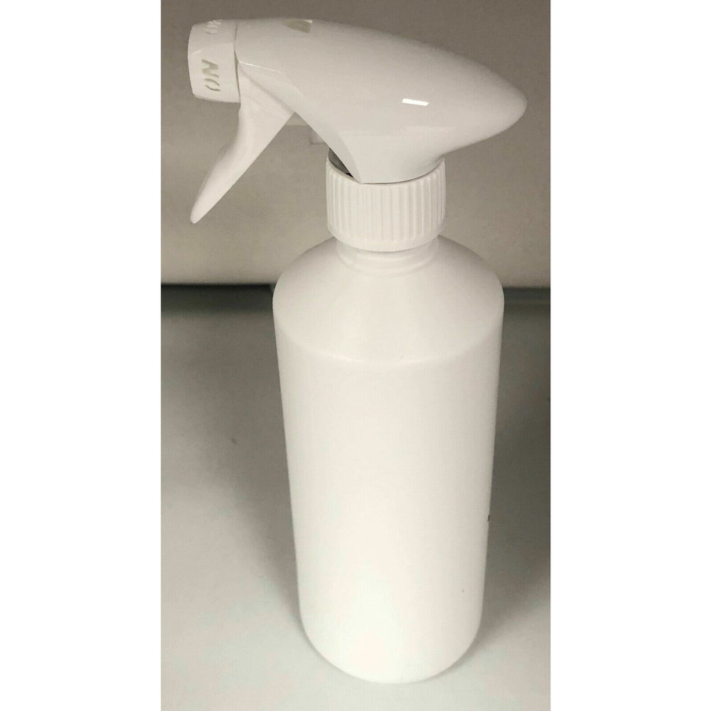 500ml HDPE Empty White Plastic Bottles Spray Bottle Trigger Pump